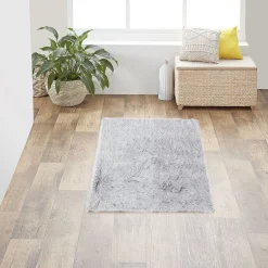 Tapis imitation fourrure poil long 60x90 cm