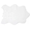 Tapis imitation fourrure forme peau de bête 50x70cm - 3 modèles