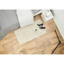 Tapis lavable uni écru