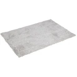 Tapis poils longs gris 100x150cm