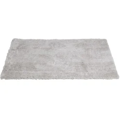 Tapis poils longs gris 100x150cm