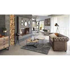 Tapis poils longs teufté gris anthracite Phil