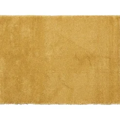 Tapis poils longs teufté jaune moutarde Phil