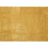 Tapis poils longs teufté moutarde Phil