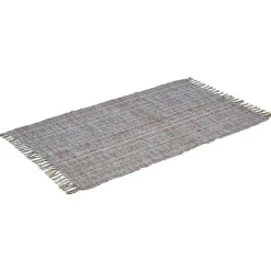 Tapis rectangulaire à franges