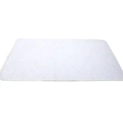 Tapis rectangulaire beige ou blanc 50x80cm