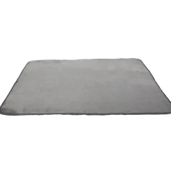 Tapis rectangulaire gris