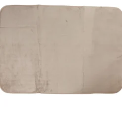 Tapis rectangulaire uni taupe