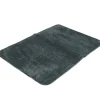 Tapis salle de bain gris