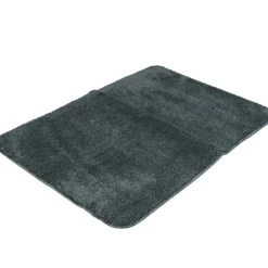 Tapis salle de bain gris