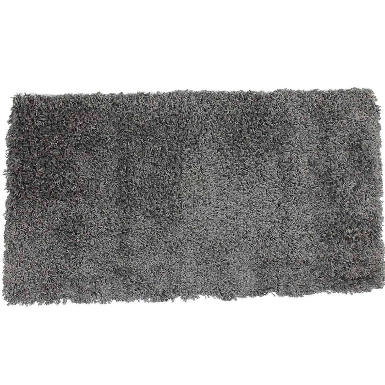 Tapis shaggy gris clair