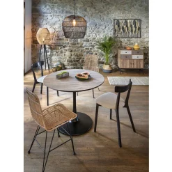 Tapis tissé Juan naturel