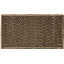 Tapis Yvan 80x150cm beige et noir