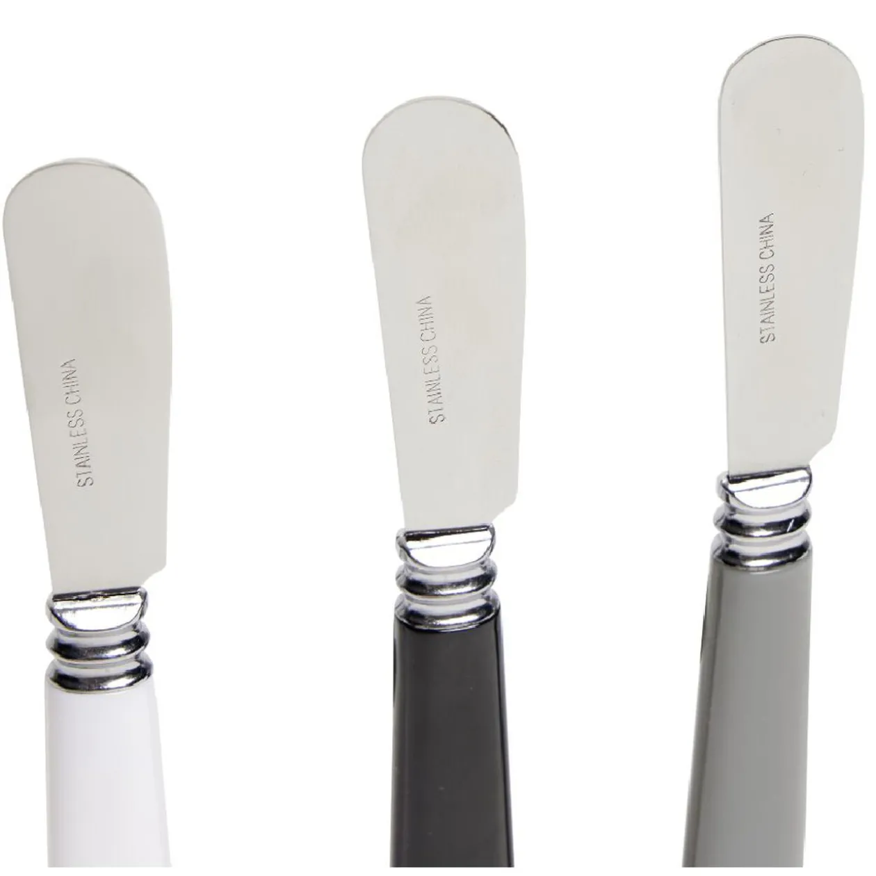 Tartineur manche coloré x 3