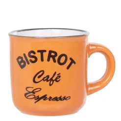 Tasse à café expresso multicolore Bistrot x6