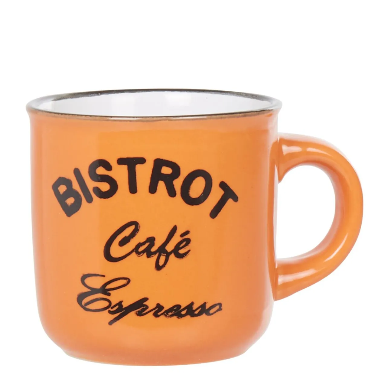 Tasse à café expresso multicolore Bistrot x6