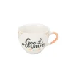 Tasse à café porcelaine avec inscription "Good Morning my Love" 22 cl