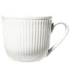 Tasse en porcelaine Colombe embossé blanc 250ml H8cm