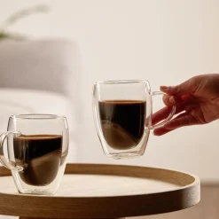 Tasse en verre double paroi 350ml