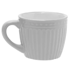 Tasse expresso grise relief 9 cl