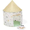 Tente ronde pop-up animaux de la forêt Ø100xH135cm