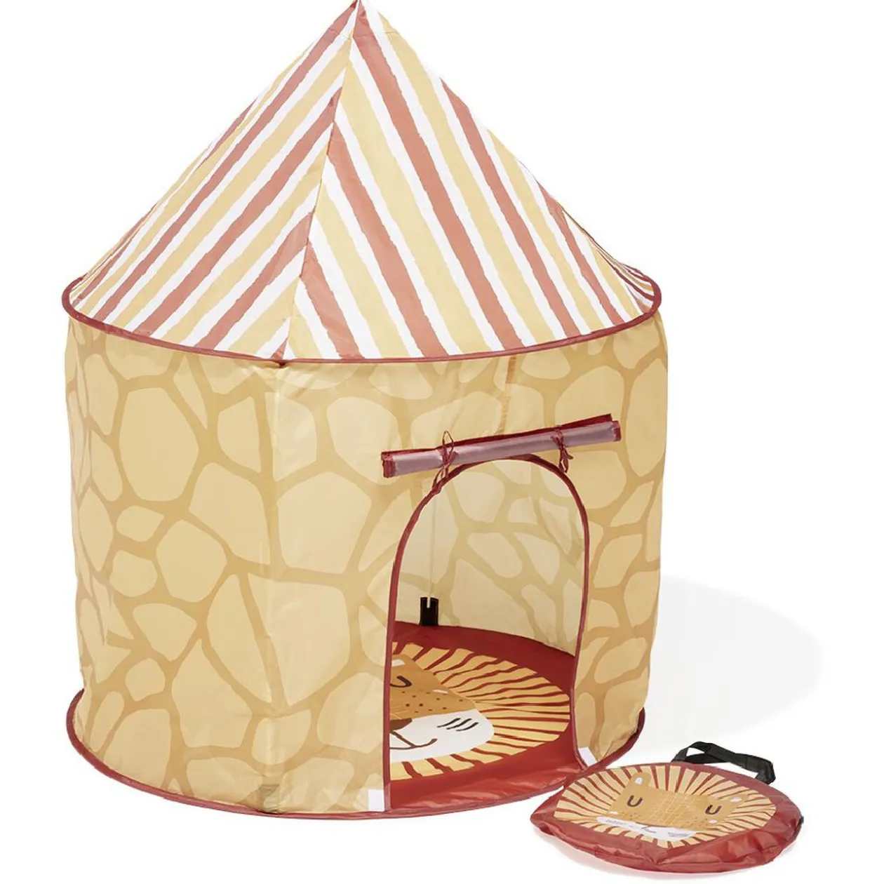 Tente ronde pop-up lion Ø100xH135cm