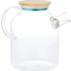 Théière en verre et bambou 1,6L