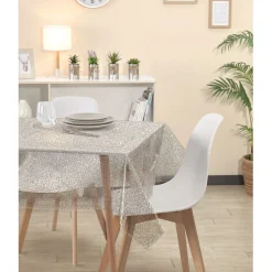 Toile cirée transparente