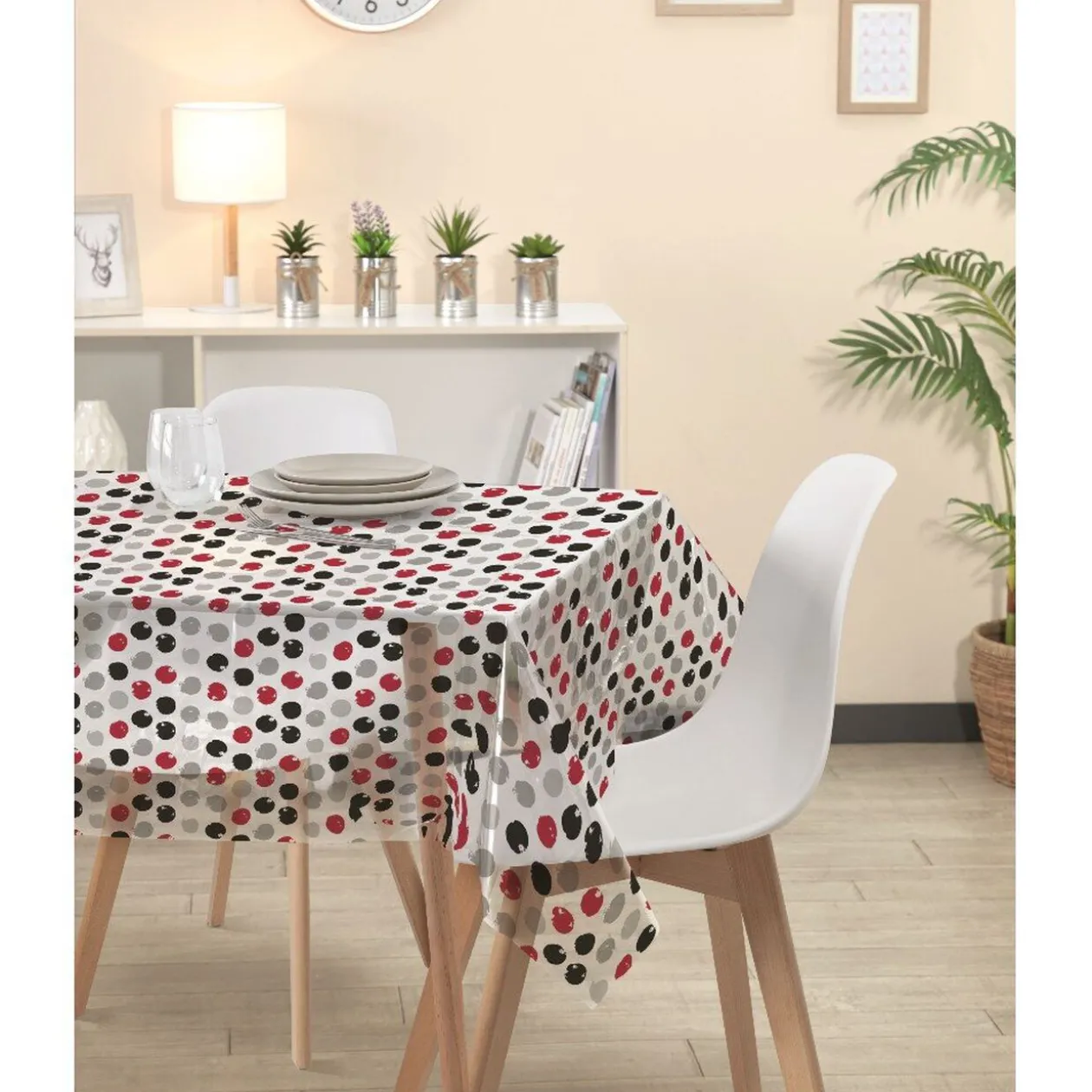 Toile cirée transparente