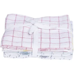 Torchon 100% coton x4