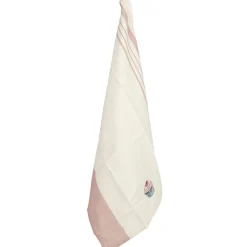 Torchon brodé design cupcake x2