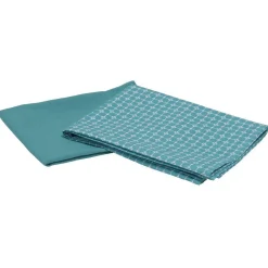 Torchon coton déco cyclade x2