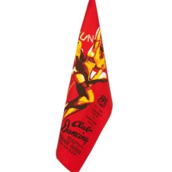 Torchon coton X2 pin up rouge Route 66