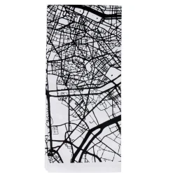 Torchon de cuisine blanc et noir x 3