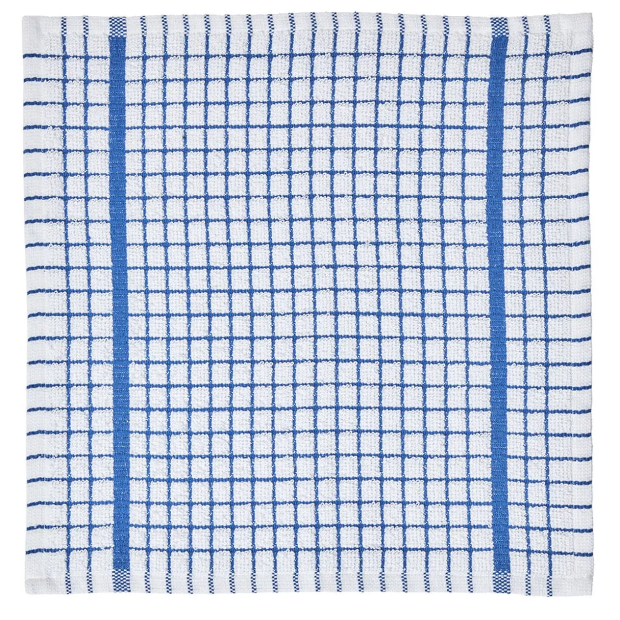 Torchon de cuisine blanc à carreaux x 4