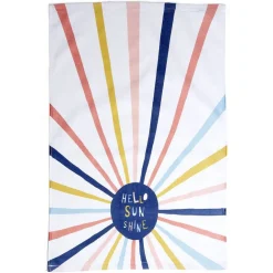 Torchon 70x45cm coton x2