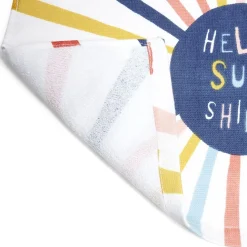 Torchon 70x45cm coton x2