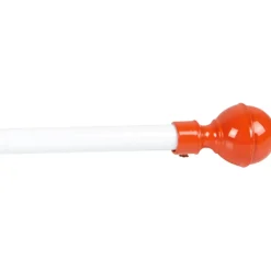 Tringle à rideau extensible blanc orange