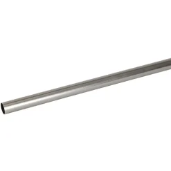 Tringle à rideau métal gris Ø2xL250cm