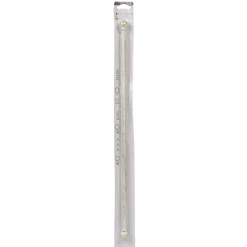 Tringle à vitrage Extensible 40-60 cm embout boule blanc vieilli