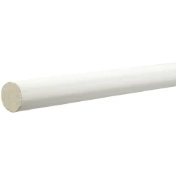 Tringle bois certifié FSC® blanc L250xØ2,8cm