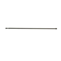 Tringle de vitrage autobloquante extensible 50-80 cm nickel