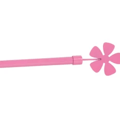 Tringle extensible fleur rose