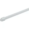 Tringle extensible plate x2 blanc fer
