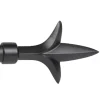 Tringle rideau extensible Lys noir