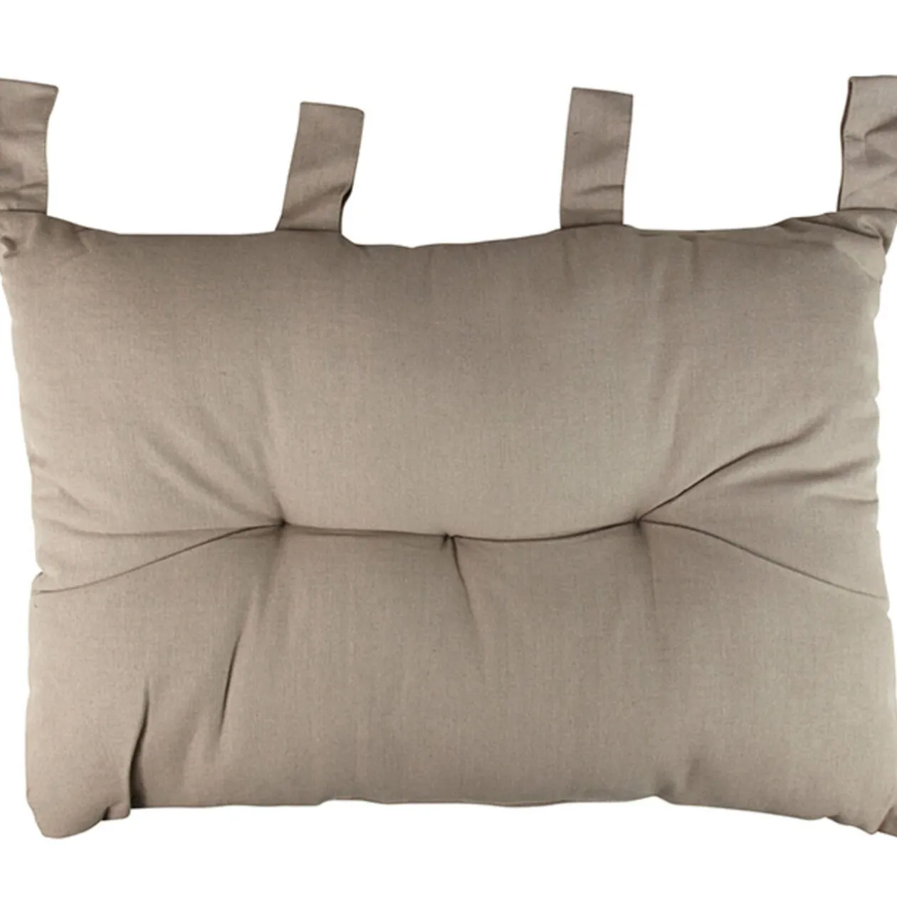 Tête de lit capitonnée taupe