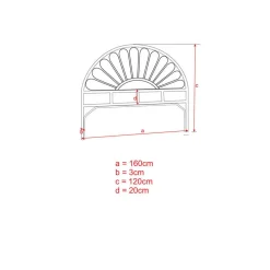 Tête de lit Inaya naturelle