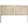 Tête de lit Kanna cannage rotin L.186xH.118/130cm