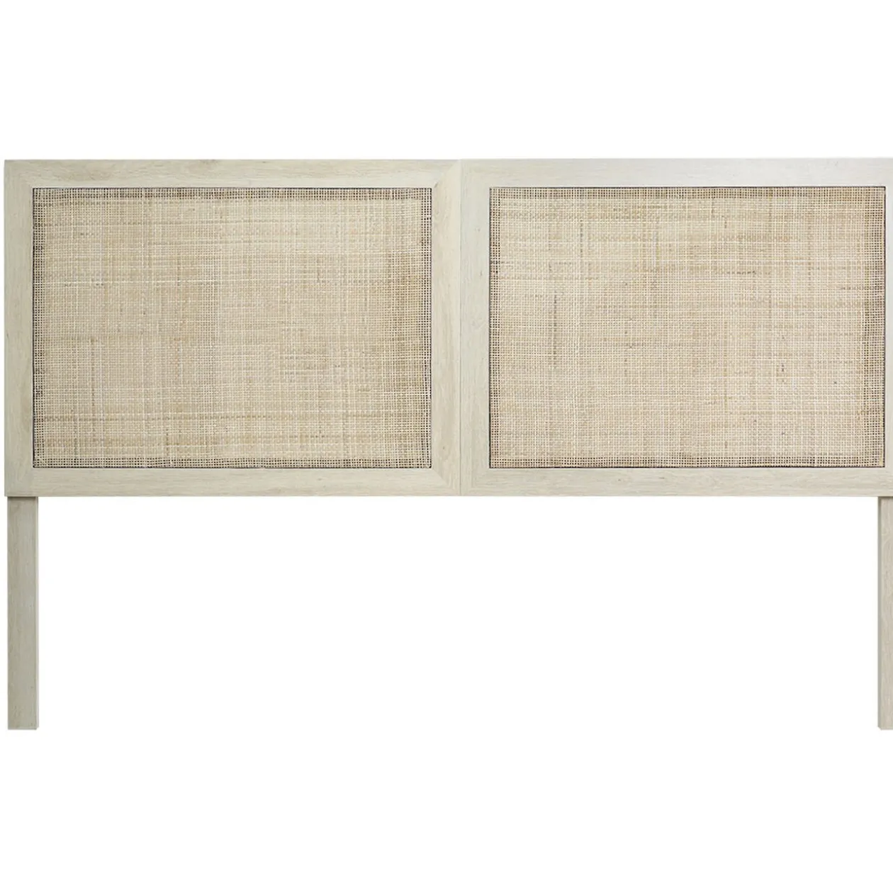 Tête de lit Kanna cannage rotin L.186xH.118/130cm