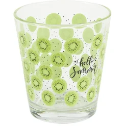 Verre à eau motifs fruits exotiques 25,5 cl - Summer time